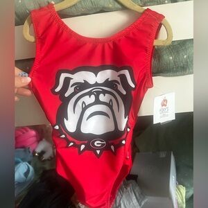 BNWT Foxy’s Leotards Georgia Bulldogs Gymnastics Leotards
